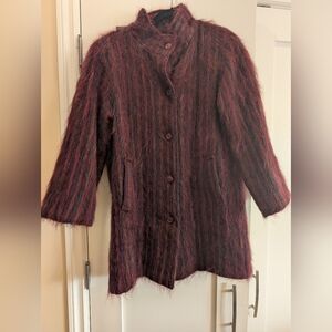 Vintage Jacob Crowley Mohair/Wool Coat